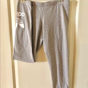 adidas light gray leggings